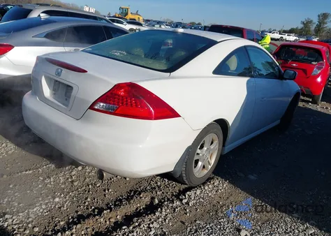 2007 Honda Accord 2.4 Ex из США, поврежденный, VIN 1HGCM72657A005678